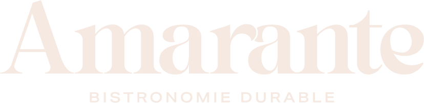 Logo Amarante bistronomie durable la hulpe